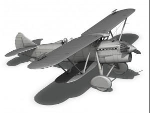 fiat cr32 austrian air force jagdgeschwader ii 3D Model