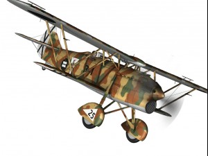 fiat cr32 italy air force xvi gruppo 3Dモデル