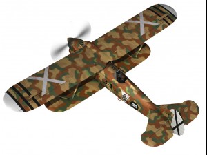 fiat cr32 italy air force xvi gruppo 3Dモデル
