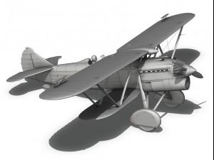 fiat cr32 italy air force xvi gruppo 3Dモデル