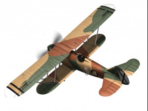 fiat cr32 italy air force x gruppo 3Dモデル