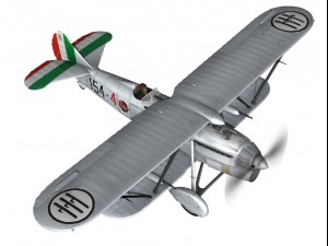fiat cr 32 italy airforce 154 squadriglia 3D मॉडल