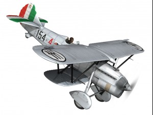 fiat cr 32 italy airforce 154 squadriglia 3D मॉडल