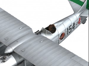 fiat cr 32 italy airforce 154 squadriglia 3D मॉडल