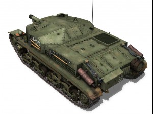 43m zrinyi ii hungarian assault 3rd battery 33 3D 模型