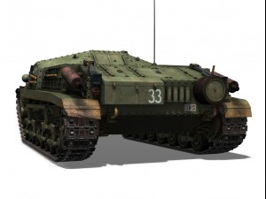 43m zrinyi ii hungarian assault 3rd battery 33 3D 模型
