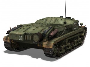 43m zrinyi ii hungarian assault 3rd battery 33 3D 模型
