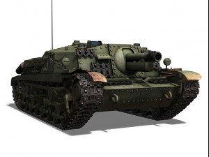 43m zrinyi ii hungarian assault 3rd battery 33 3D 模型