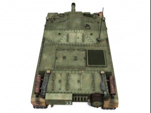 43m zrinyi ii hungarian assault 3rd battery 33 3D 模型
