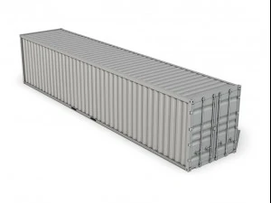 40ft shipping container k line 3D Model
