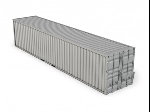 40ft shipping container hamburg sued Model 3D