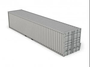 40ft shipping container hamburg sued 3D Model