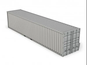 40ft shipping container china shipping 3D Model