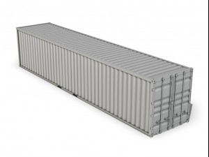 40ft shipping container mol Modelo 3D