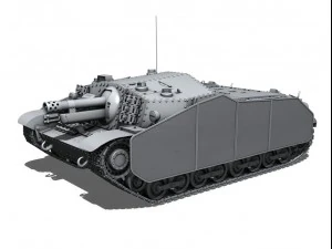 43m zrinyi ii hungarian assault 3D Model