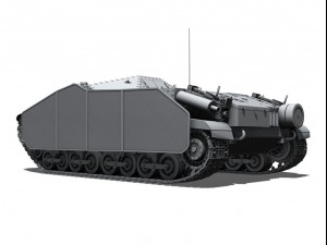 43m zrinyi ii hungarian assault Modèle 3D