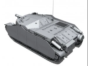 43m zrinyi ii hungarian assault 3D Model