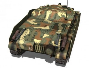 43m zrinyi ii hungarian assault 3rd battery 37 Model 3D