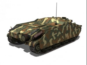 43m zrinyi ii hungarian assault 3rd battery 37 Model 3D