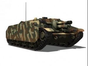 43m zrinyi ii hungarian assault 3rd battery 37 Model 3D