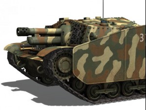 43m zrinyi ii hungarian assault 3rd battery 37 Model 3D