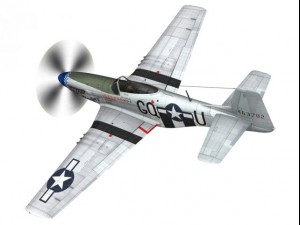 north american p51d mustang grim reaper 3D-Modell