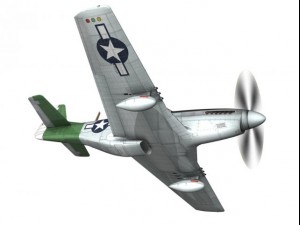 north american p51d mustang the enchantress 3D Модель