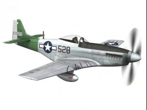 north american p51d mustang the enchantress 3D Модель