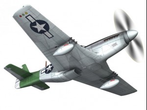 north american p51d mustang fighting lady Modelo 3D