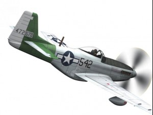 north american p51d mustang fighting lady Modelo 3D