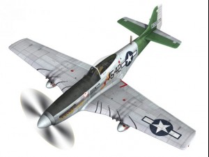 north american p51d mustang fighting lady Modelo 3D