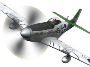 north american p51d mustang fighting lady Modelo 3D