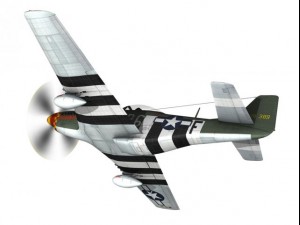 north american p51d mustang speedball alice Modèle 3D