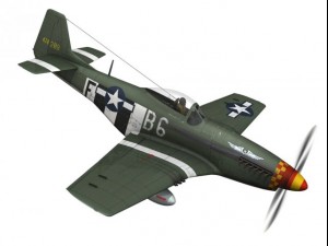 north american p51d mustang speedball alice Modèle 3D