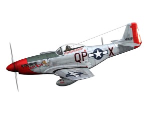 north american p 51d mustang iron ass 3D-Modell