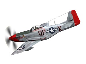 north american p 51d mustang iron ass 3D-Modell
