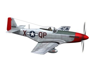 north american p 51d mustang iron ass 3D-Modell