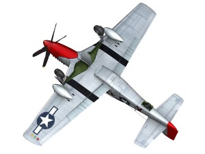 north american p 51d mustang iron ass 3D-Modell