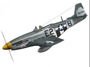 north american p51d mustang geraldine 3Dモデル