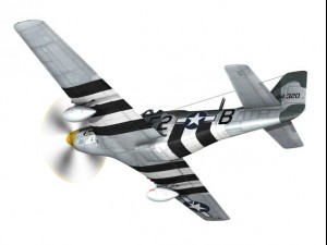 north american p51d mustang geraldine 3Dモデル