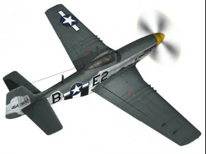 north american p51d mustang geraldine 3D Model