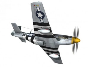 north american p51d mustang geraldine 3Dモデル