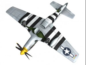 north american p51d mustang geraldine 3Dモデル