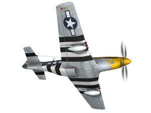north american p51d mustang lou iv Modèle 3D