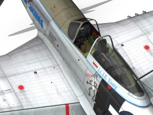 north american p51d mustang jumpin jacques Modelo 3D