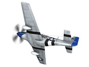 north american p51d mustang petie 3rd Modelo 3D