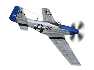 north american p51d mustang petie 3rd Modelo 3D
