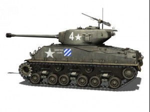 m4a3e8 sherman skeeter hawk Modelo 3D