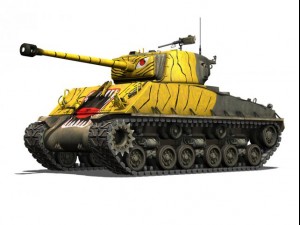 m4a3e8 sherman easy eight korea 3D Model