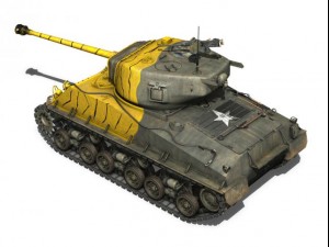 m4a3e8 sherman easy eight korea 3D Model